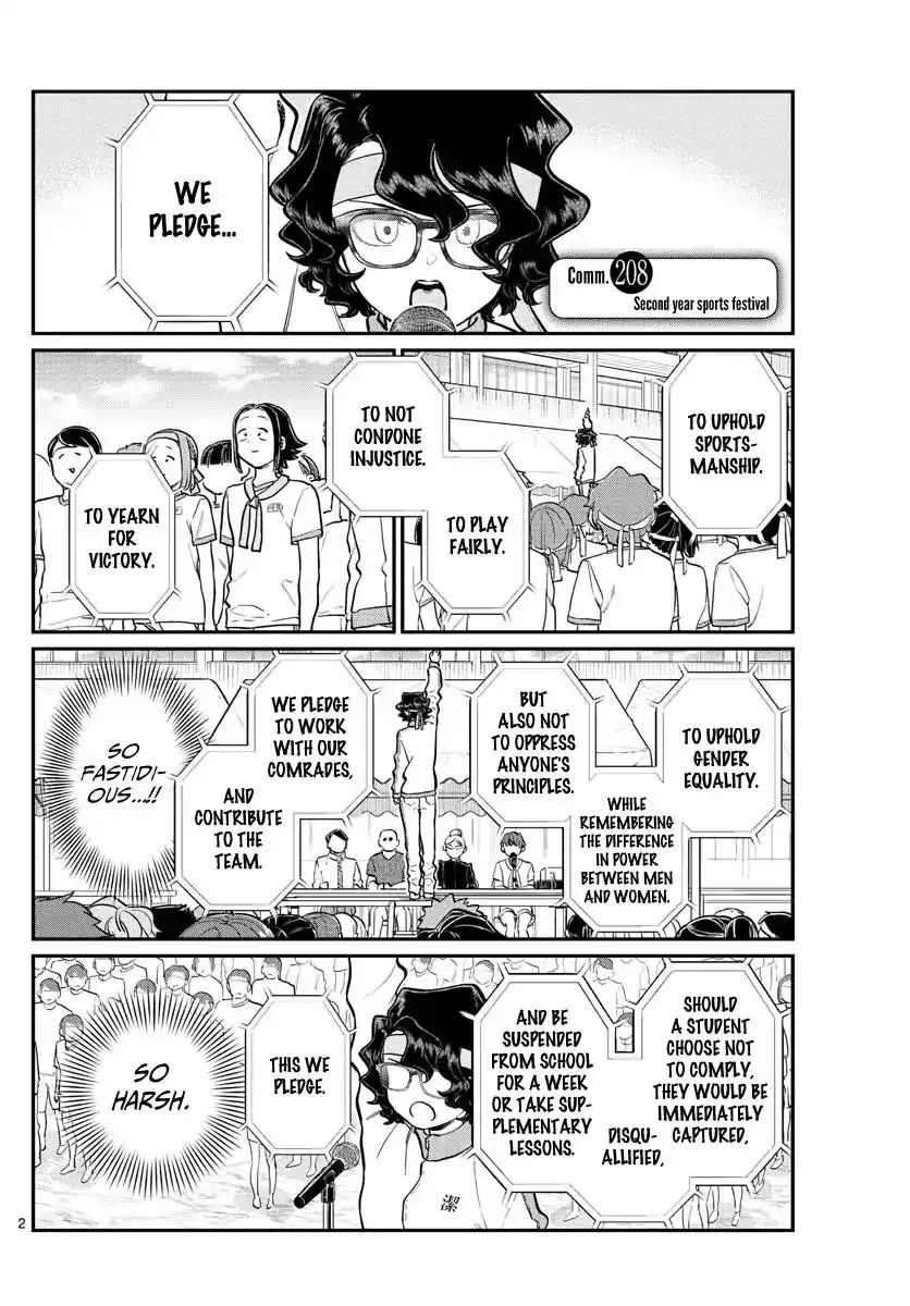 Komi-san wa Komyushou Desu Chapter 208 2